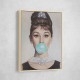 Audrey Hepburn Bubble Gum