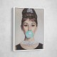 Audrey Hepburn Bubble Gum