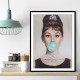 Audrey Hepburn Bubble Gum