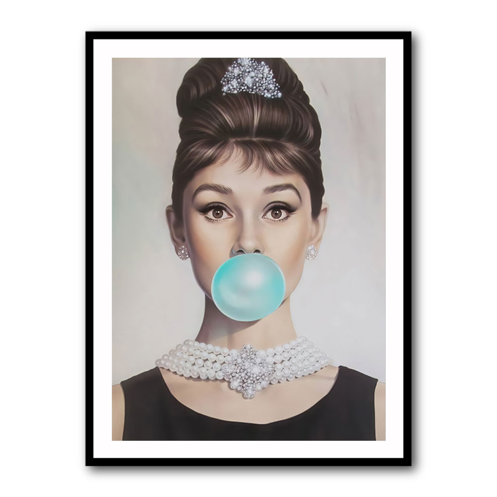 Audrey Hepburn Bubble Gum