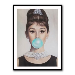 Audrey Hepburn Bubble Gum