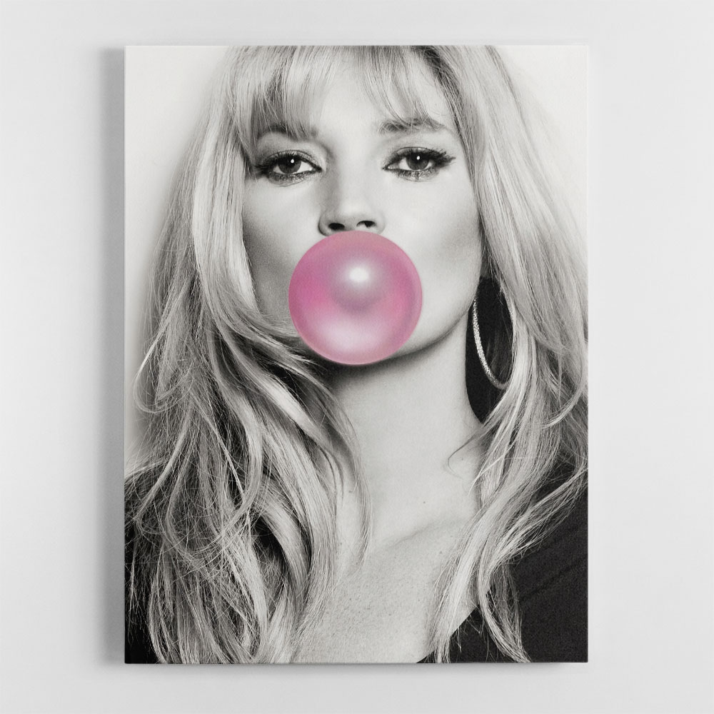 Kate Moss Bubble Gum