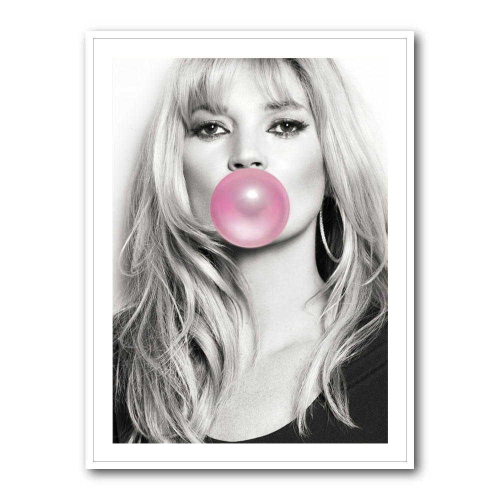 Kate Moss Bubble Gum