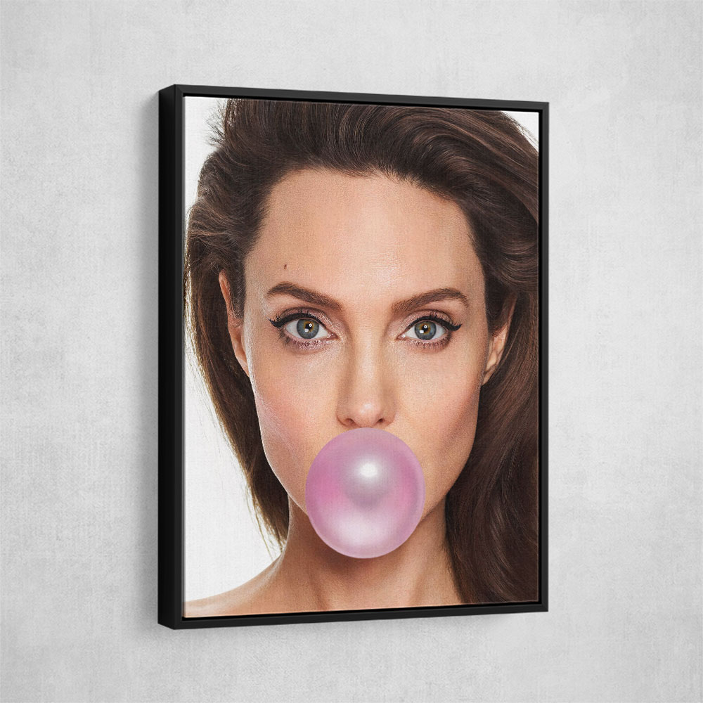 Angelina Jolie Bubble Gum