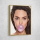 Angelina Jolie Bubble Gum