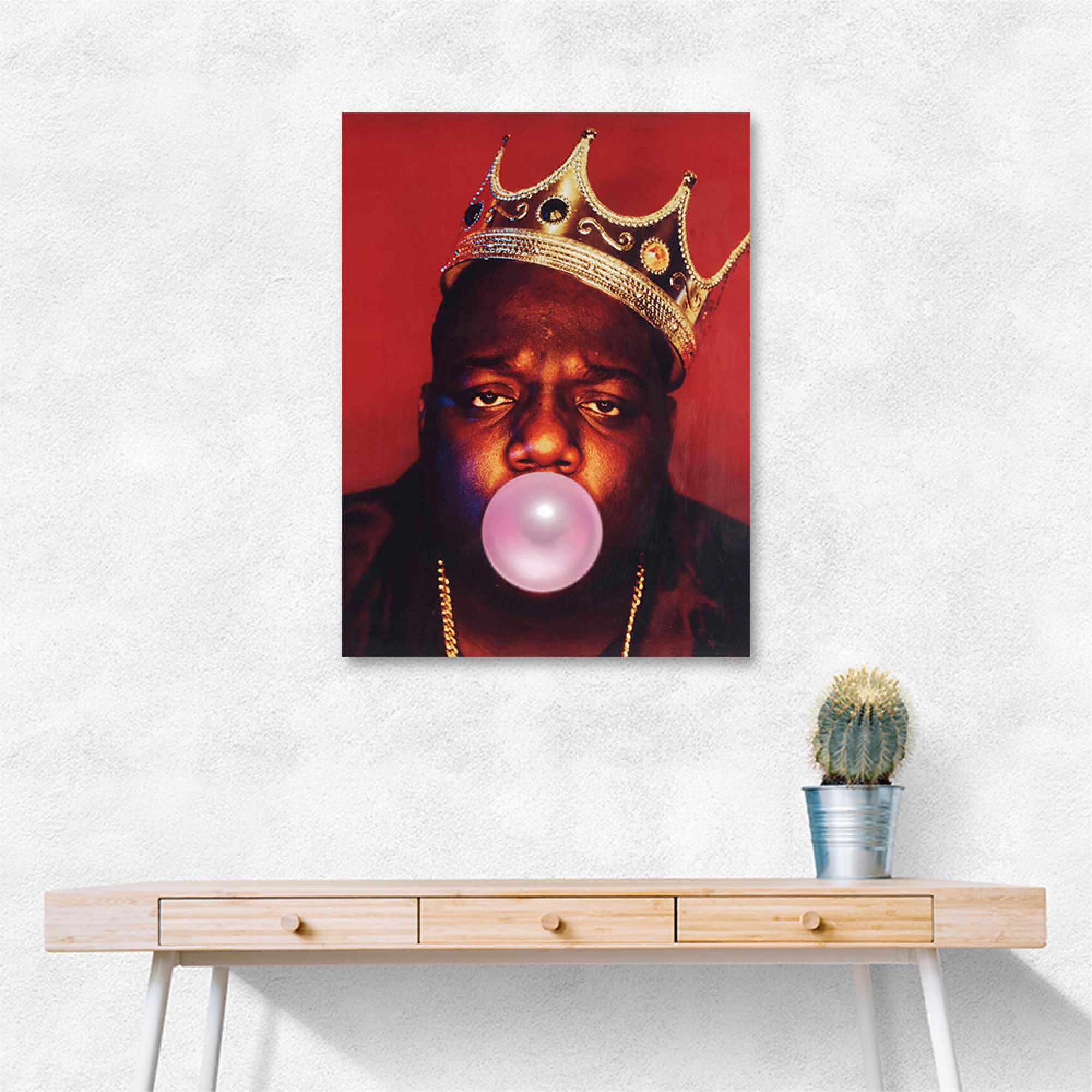 The Notorious BIG Bubble Gum Wall Art The notorious big bubble gum wall art