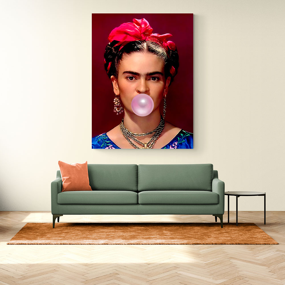 Frida Kahlo Bubble Gum