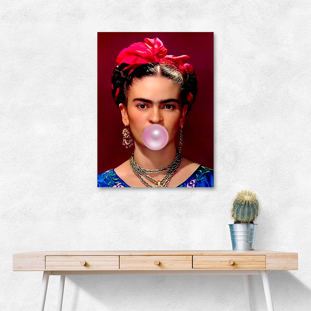 Frida Kahlo Bubble Gum