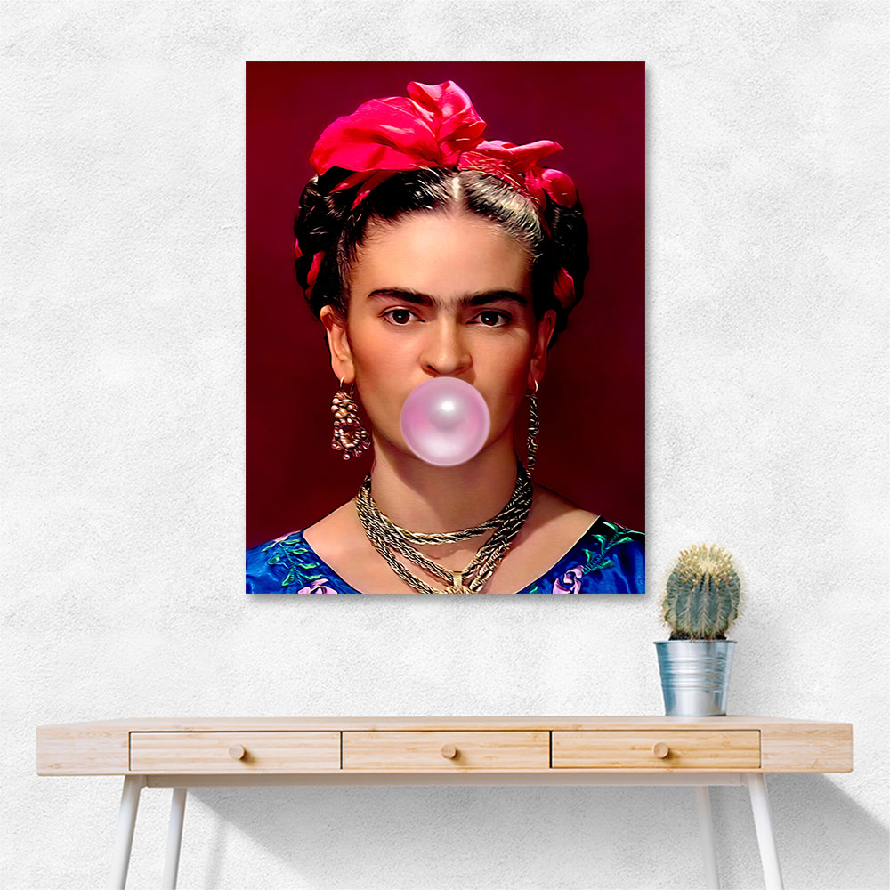 Frida Kahlo Bubble Gum