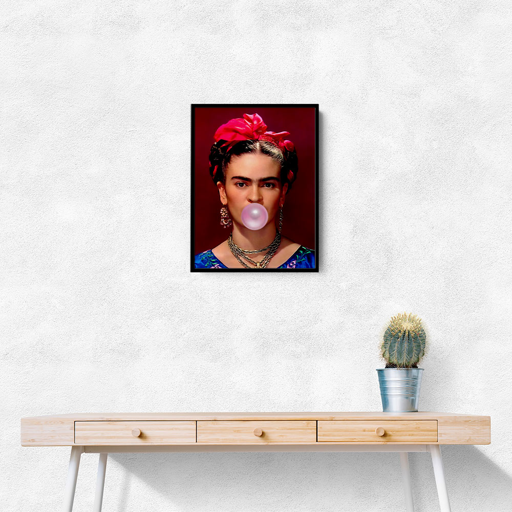 Frida Kahlo Bubble Gum