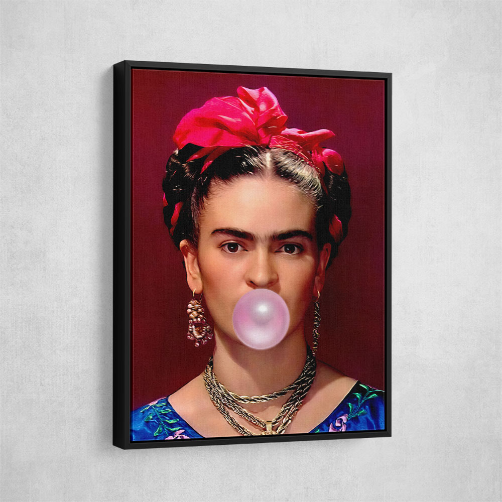 Frida Kahlo Bubble Gum