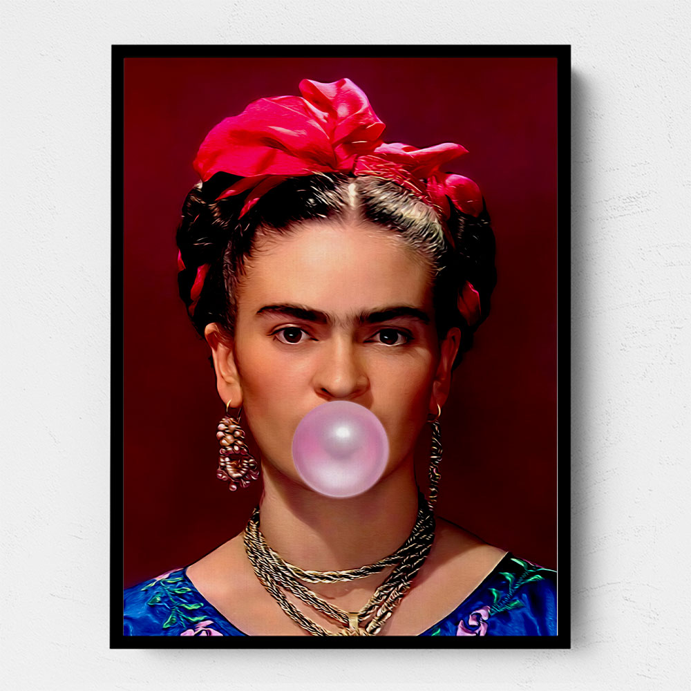 Frida Kahlo Bubble Gum