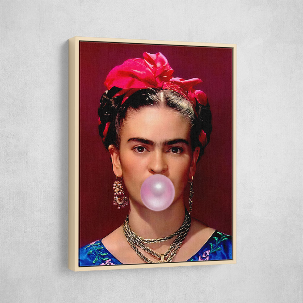 Frida Kahlo Bubble Gum