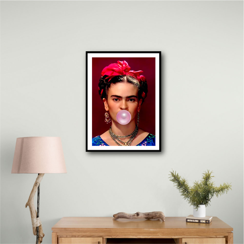 Frida Kahlo Bubble Gum