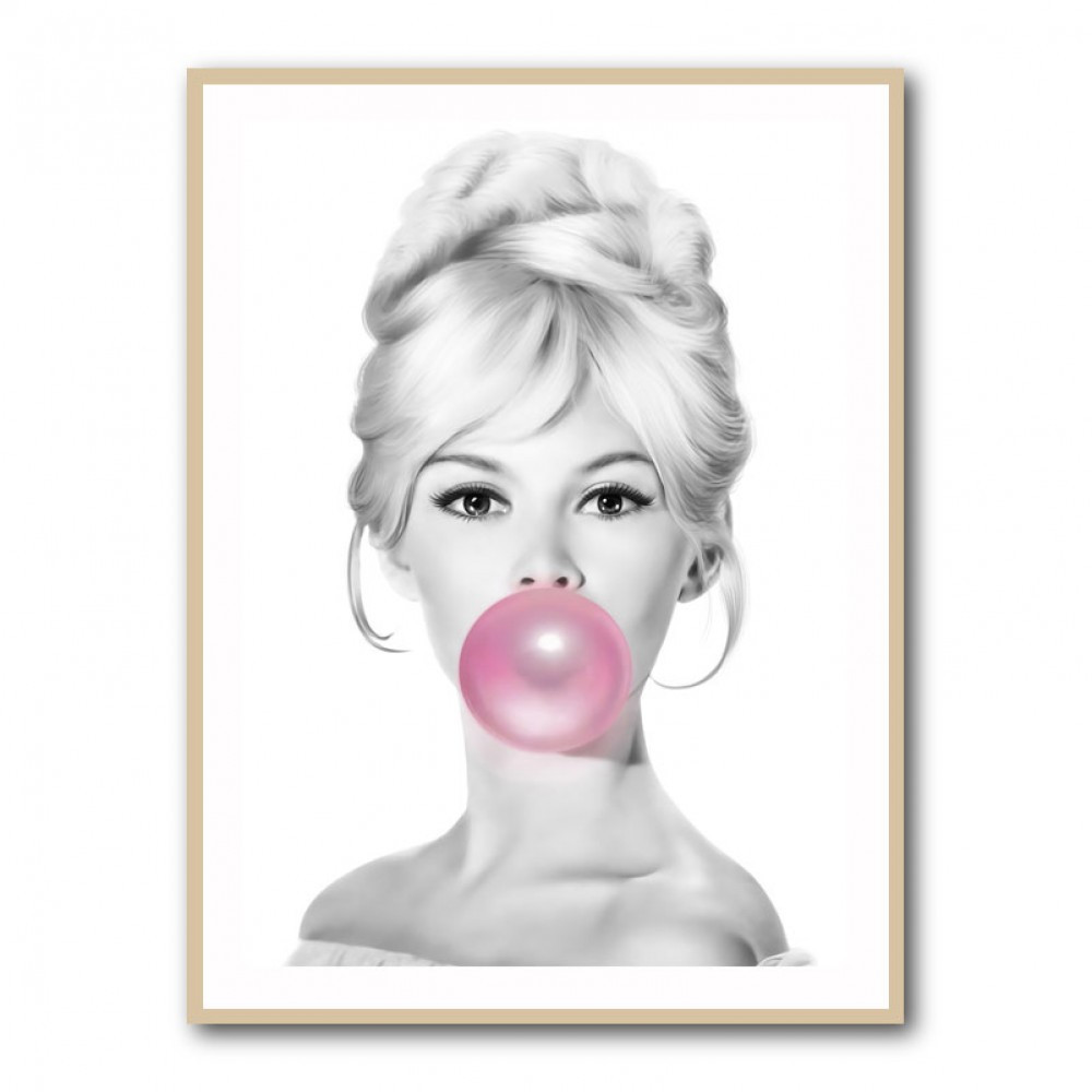 Brigitte Bardot Bubble Gum