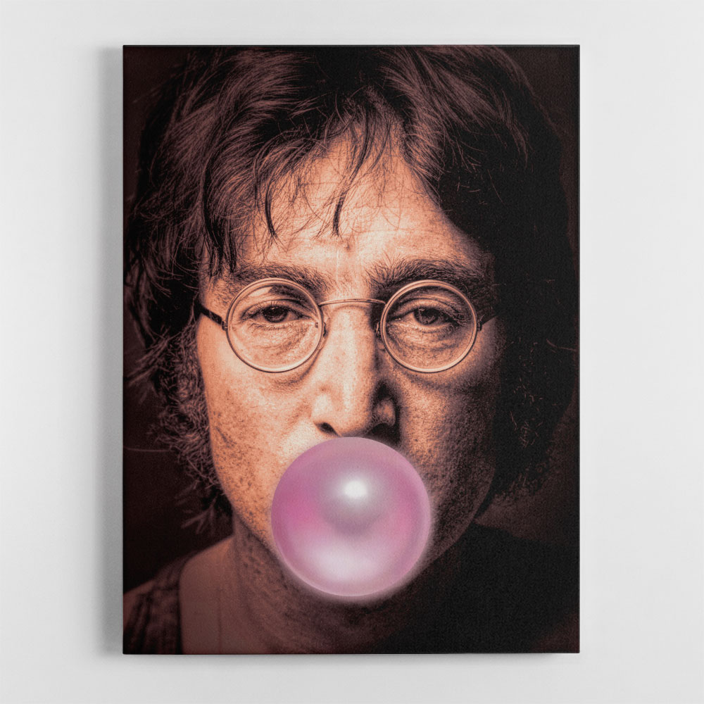 John Lennon Pink Bubble Gum