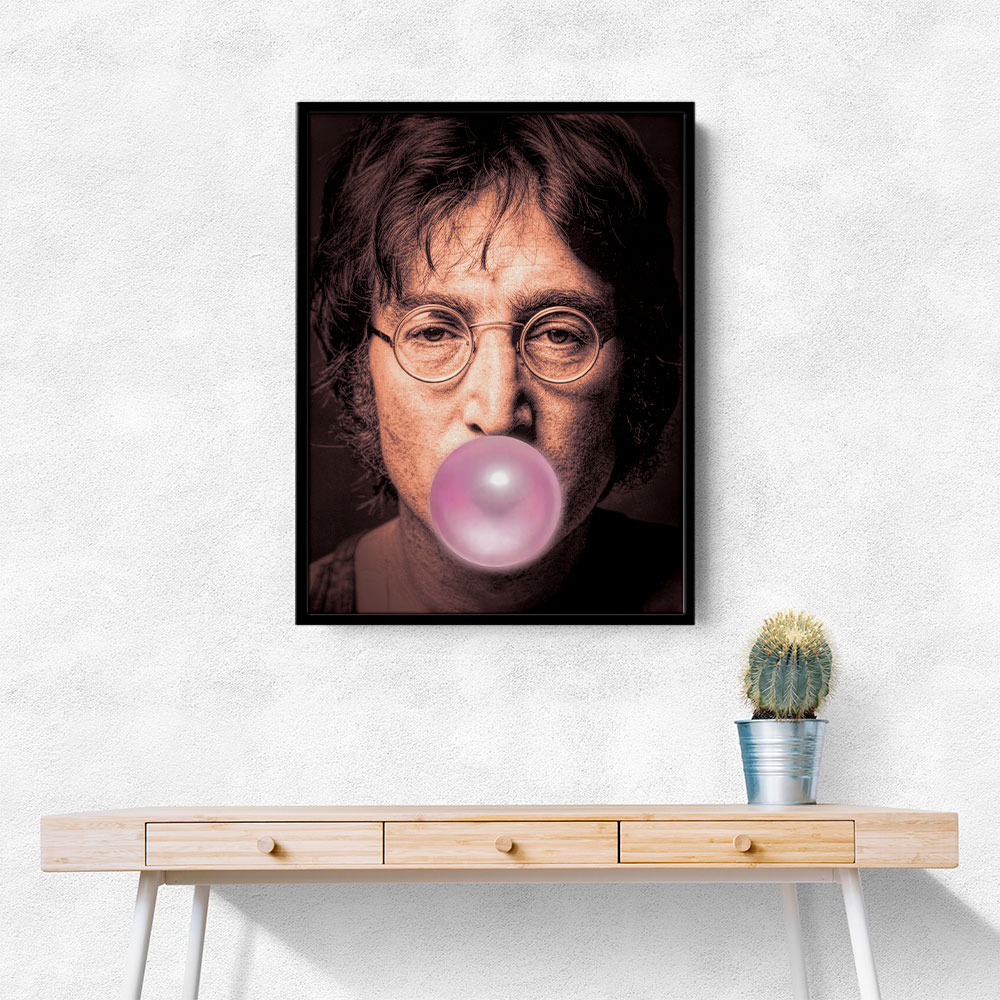 John Lennon Pink Bubble Gum