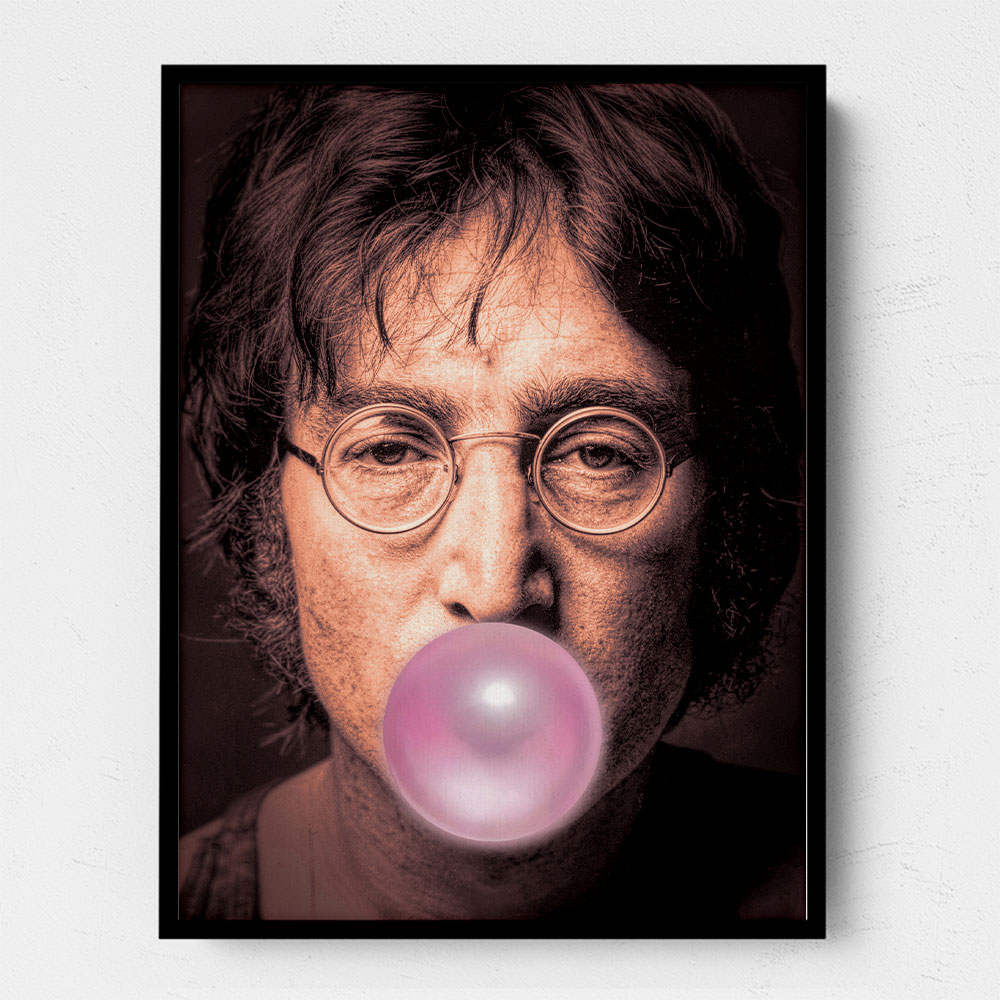 John Lennon Pink Bubble Gum