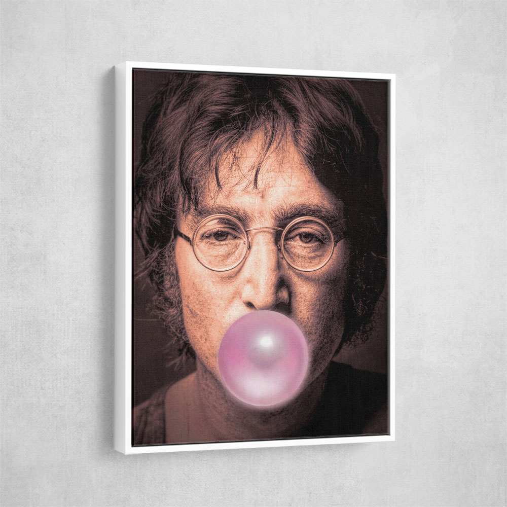 John Lennon Pink Bubble Gum