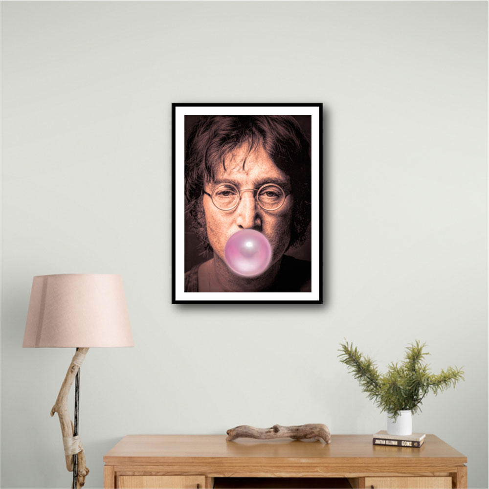 John Lennon Pink Bubble Gum