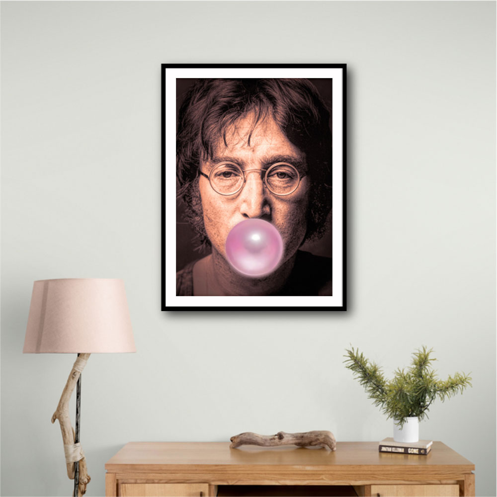 John Lennon Pink Bubble Gum