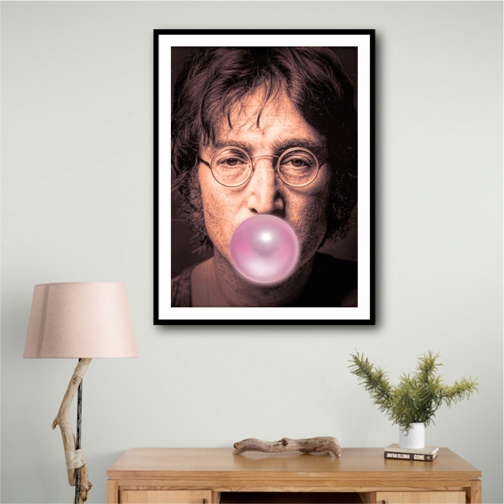 John Lennon Pink Bubble Gum