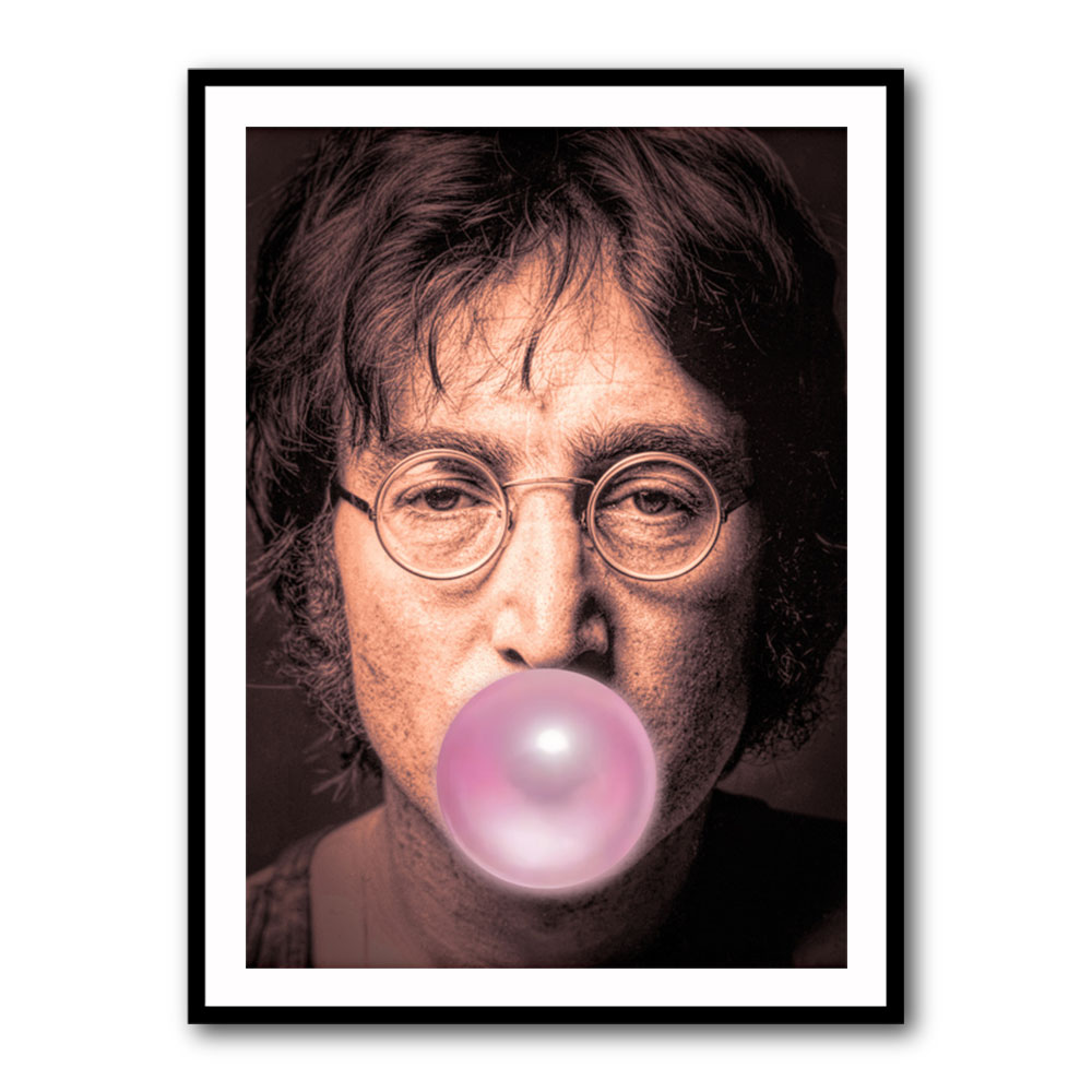 John Lennon Pink Bubble Gum