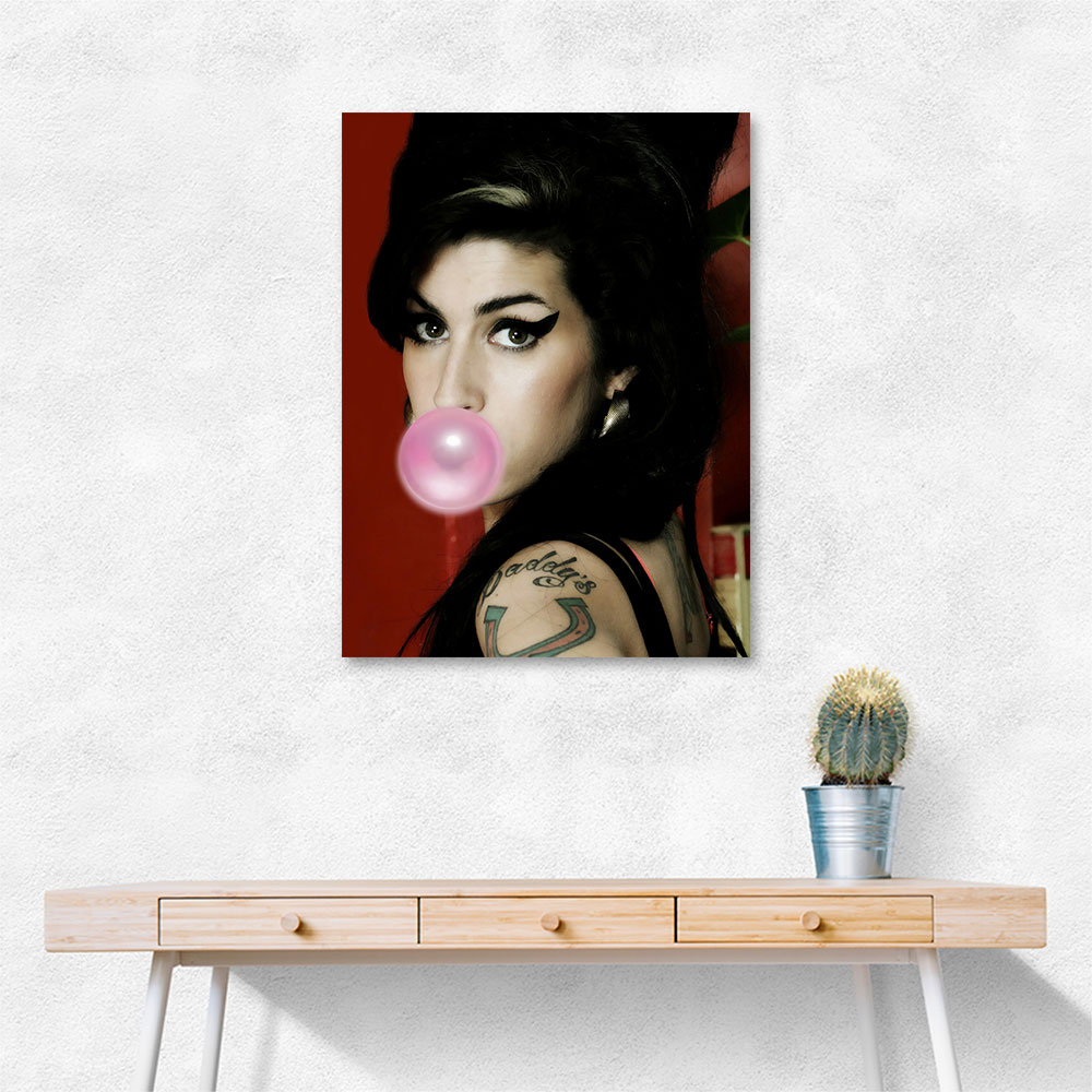 Amy Winehouse Bubble Gum