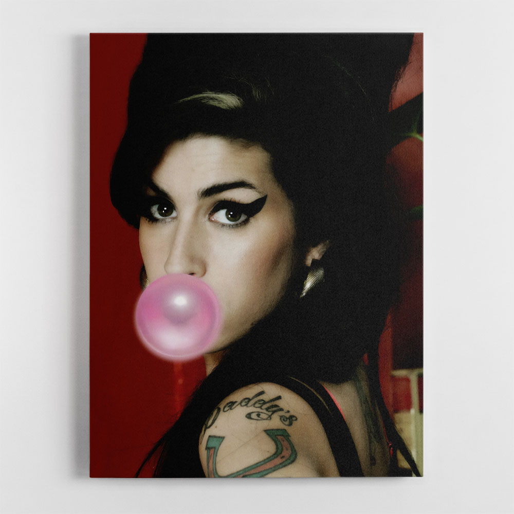 Amy Winehouse Bubble Gum