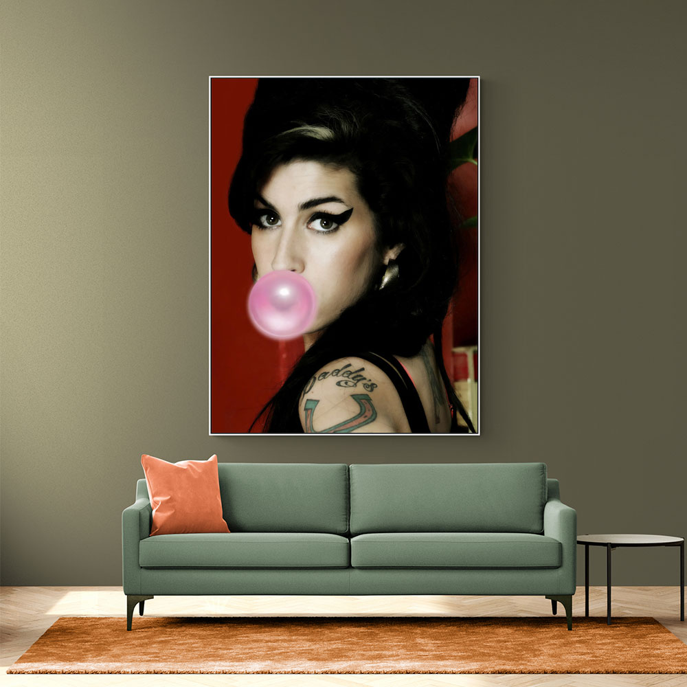 Amy Winehouse Bubble Gum