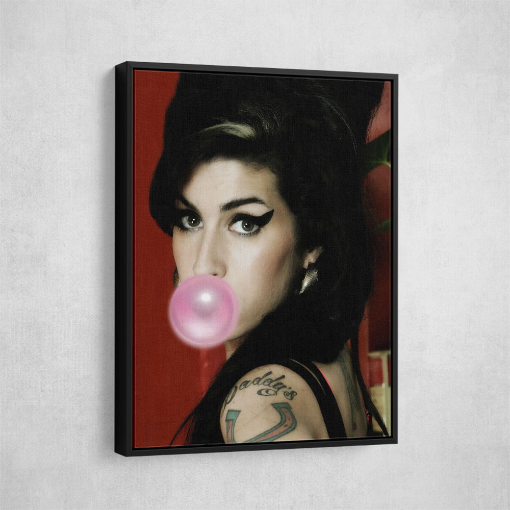 Amy Winehouse Pop Art Canvas – MelTy Art