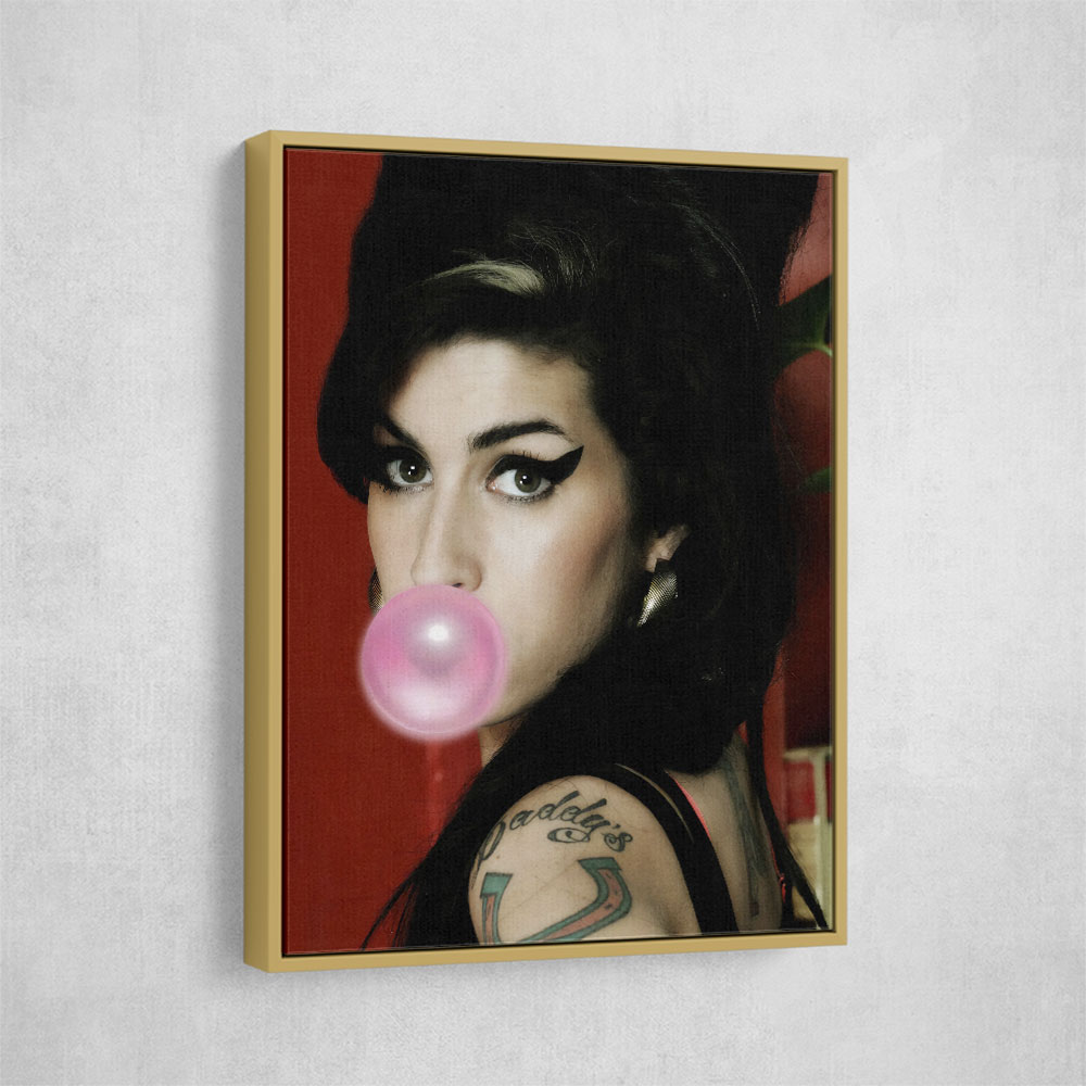 Amy Winehouse Bubble Gum