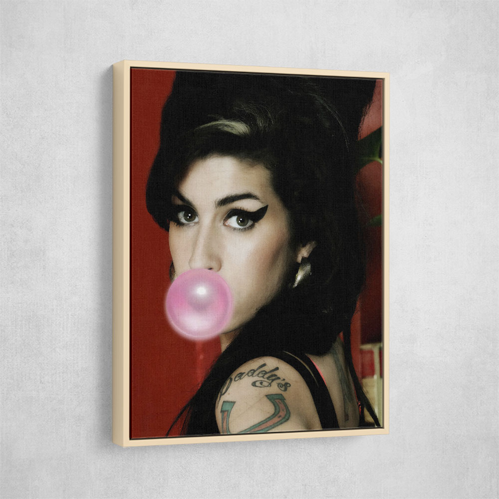 Amy Winehouse Bubble Gum