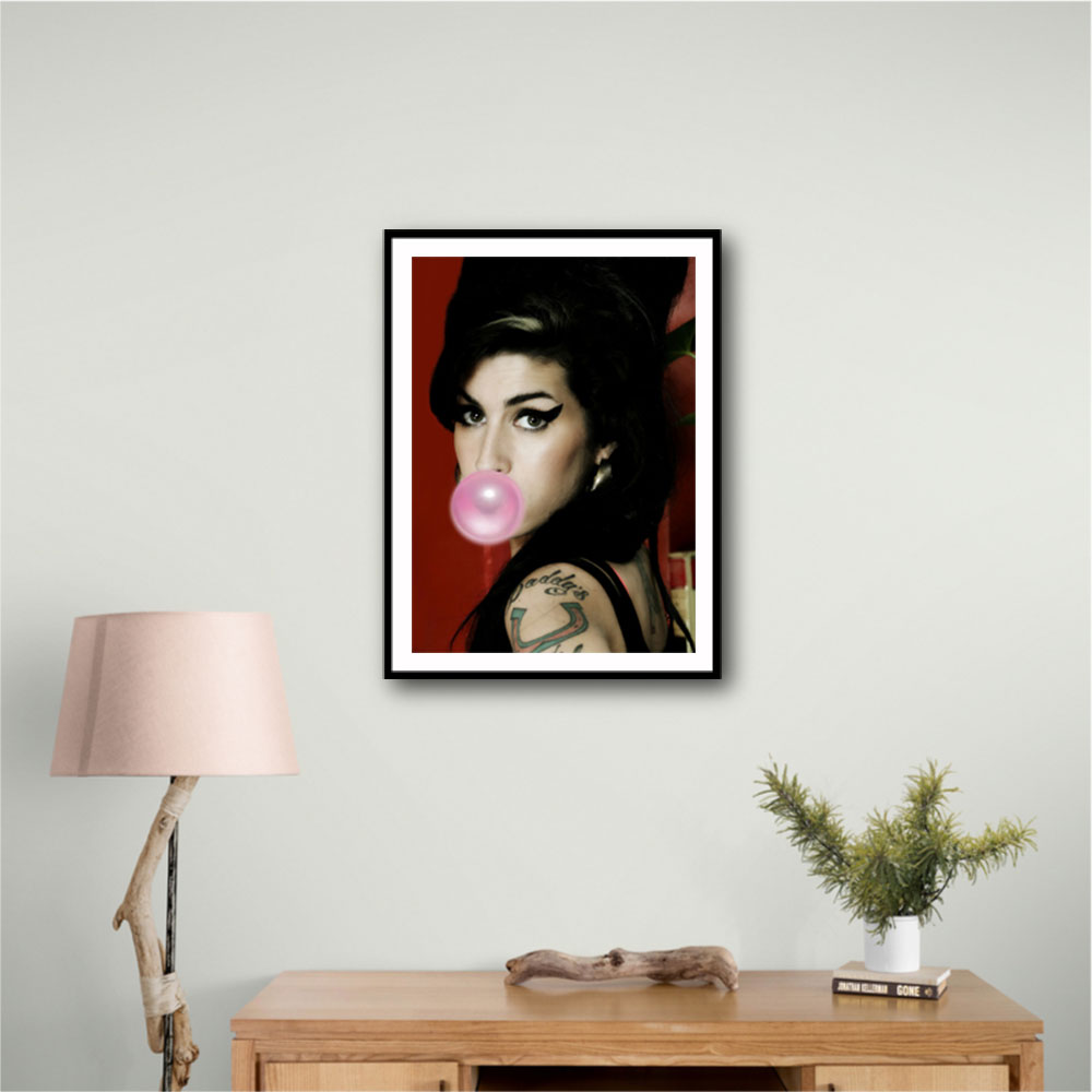 Amy Winehouse Bubble Gum