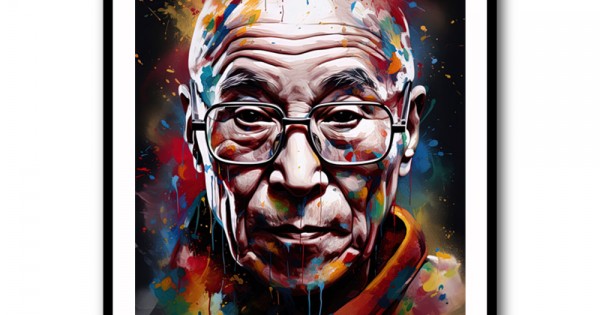 Dalai Lama Remember That Not Quote 8x10 Framed Photo