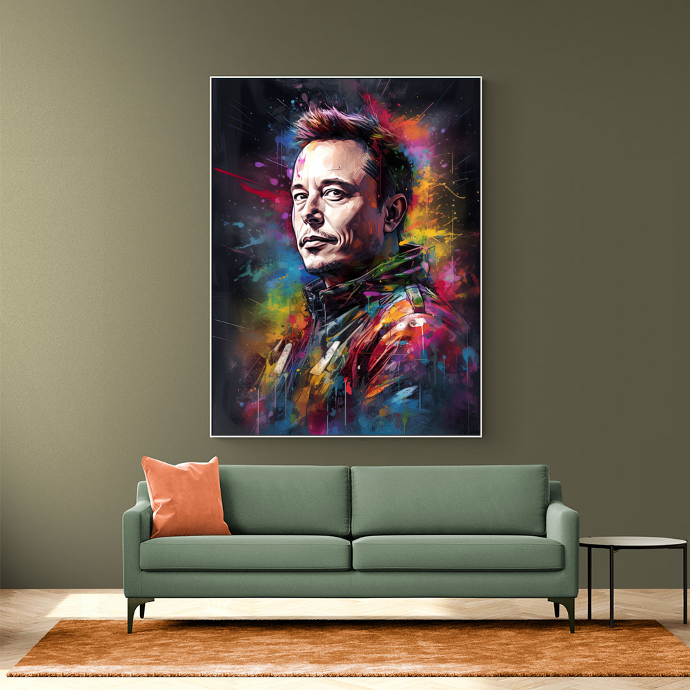 Elon Musk Wall Art