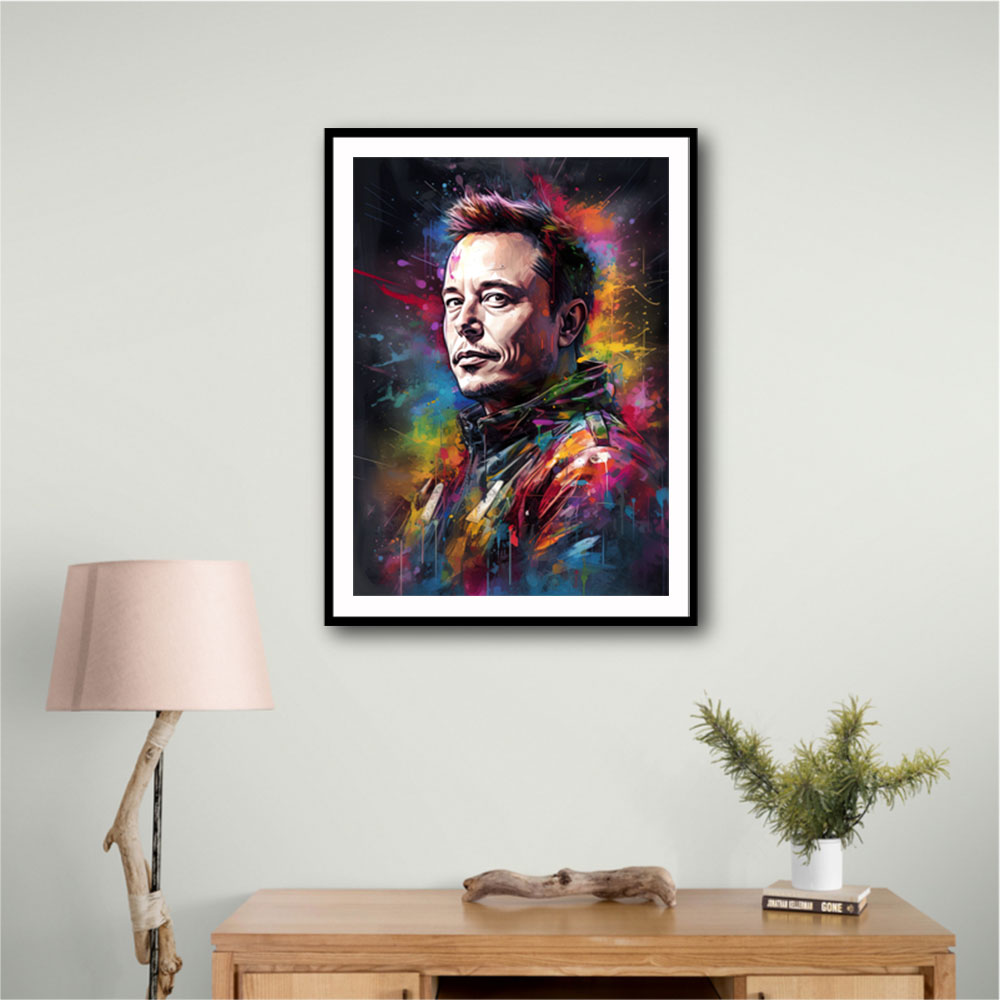 Elon Musk Wall Art