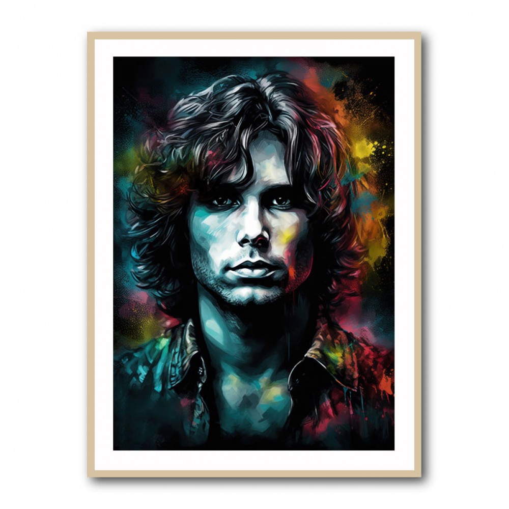 Jim Morrison Wall Art