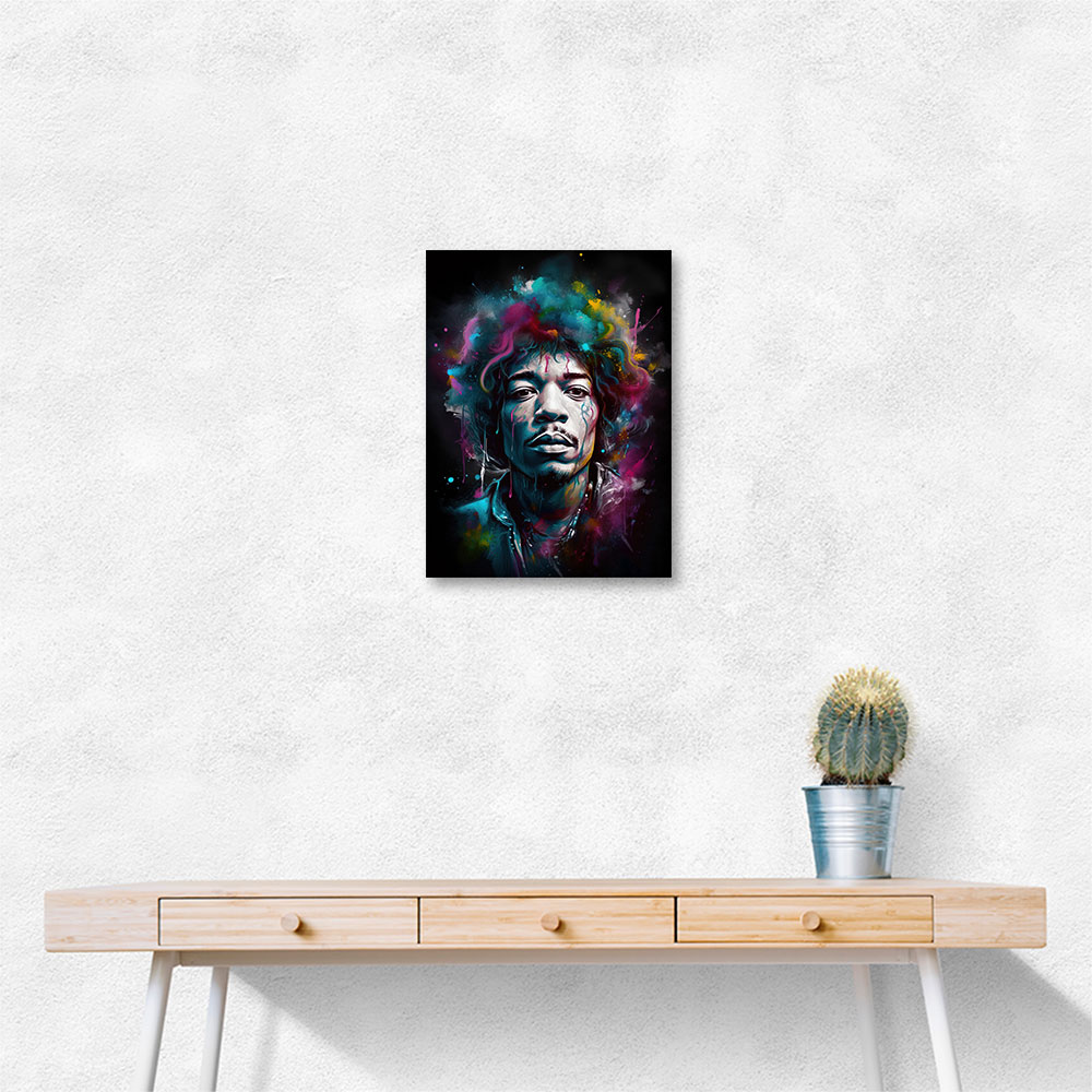 Jimi Hendrix 2 Wall Art