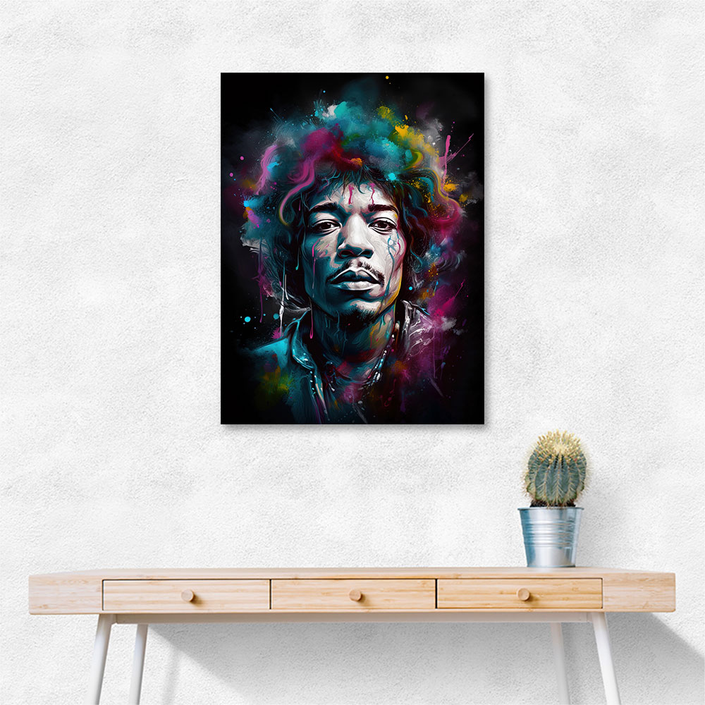 Jimi Hendrix 2 Wall Art