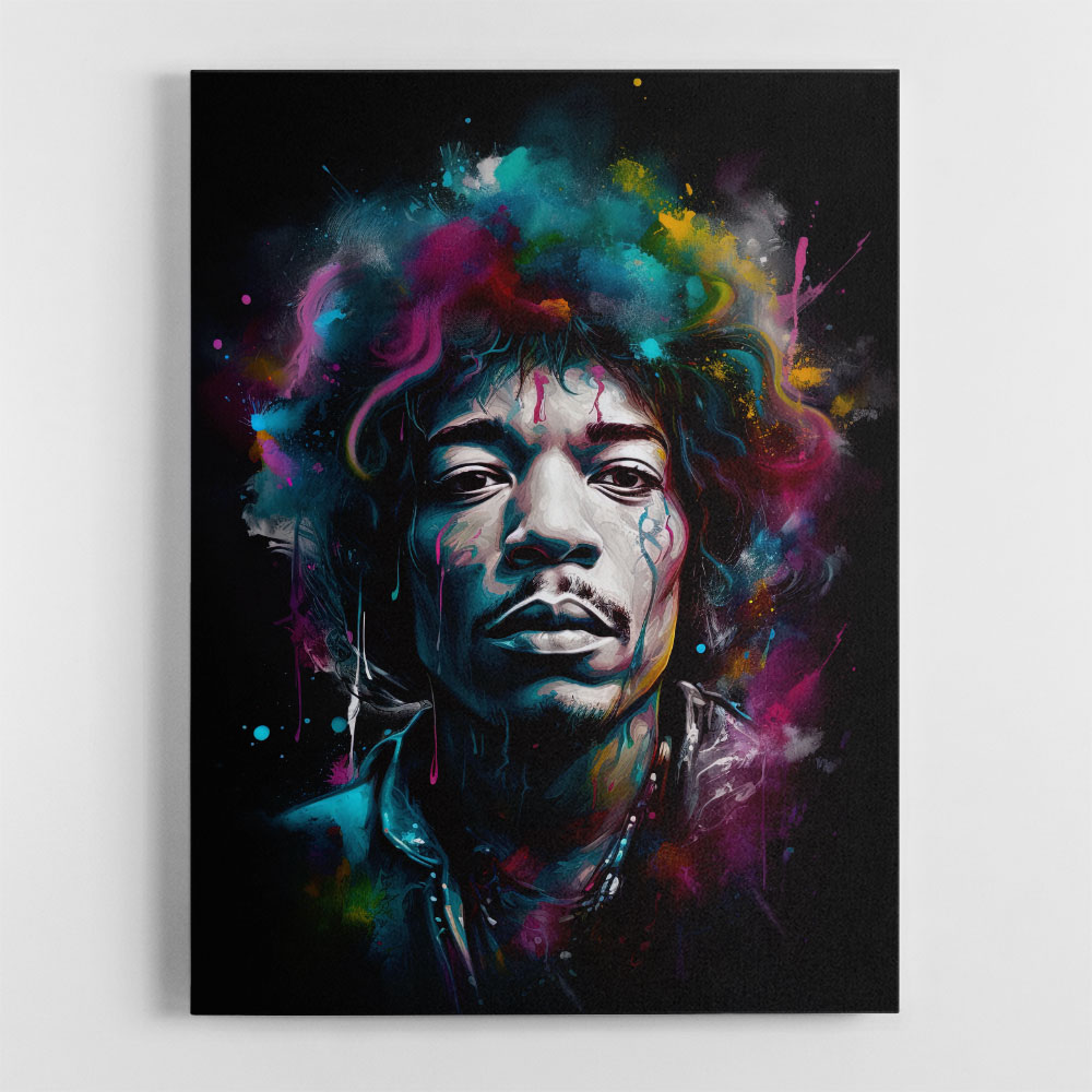 Jimi Hendrix 2 Wall Art