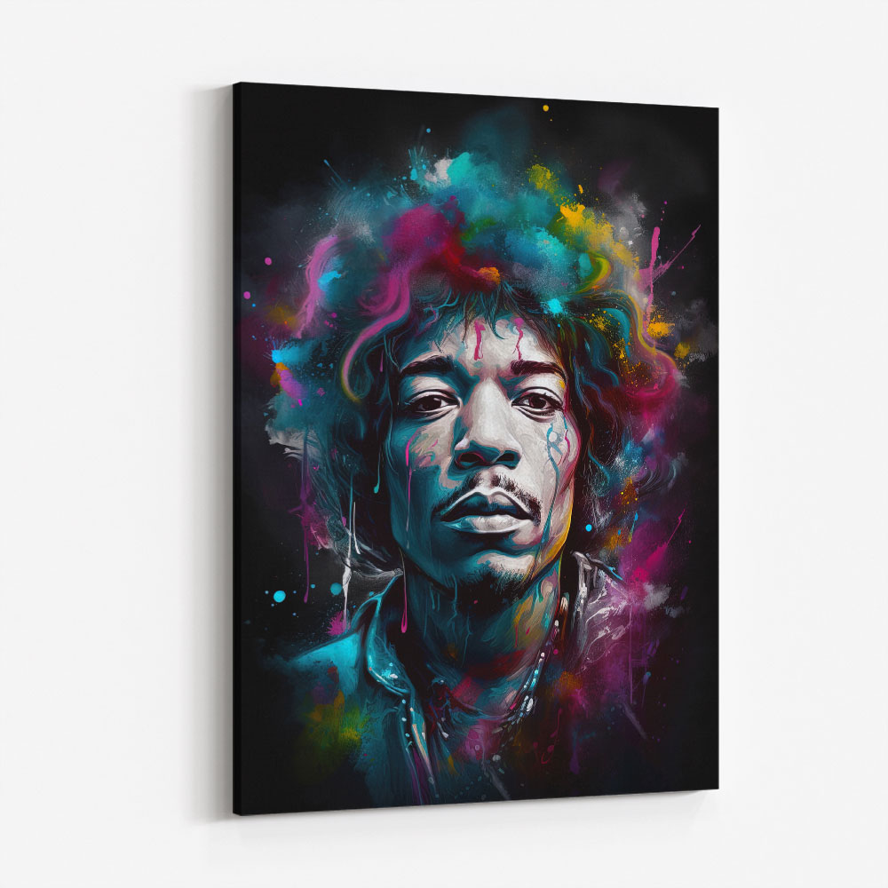 Jimi Hendrix 2 Wall Art