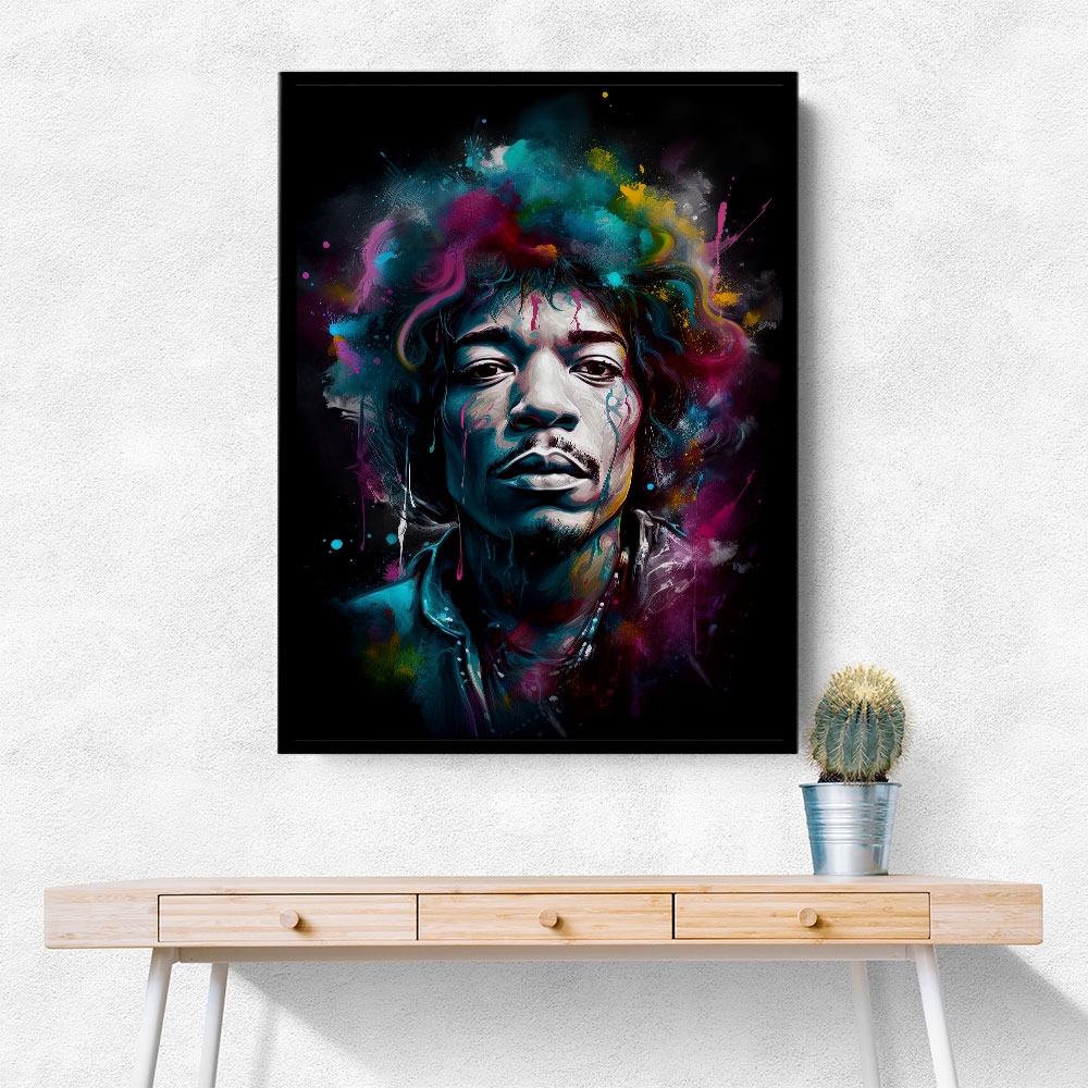 Jimi Hendrix 2 Wall Art