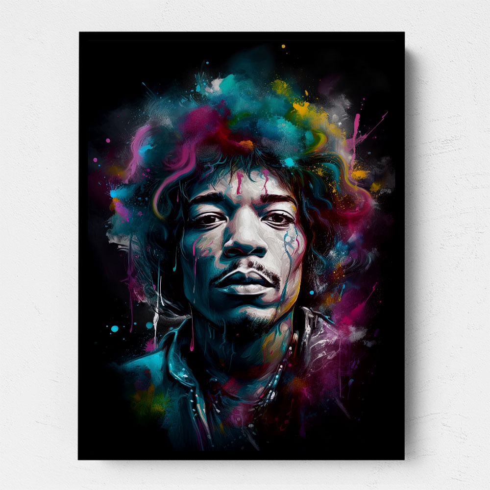 Jimi Hendrix 2 Wall Art