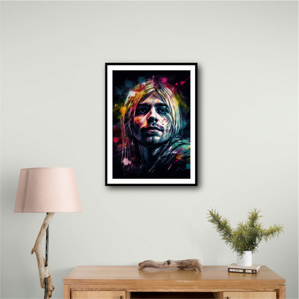 Kurt Cobain Wall Art