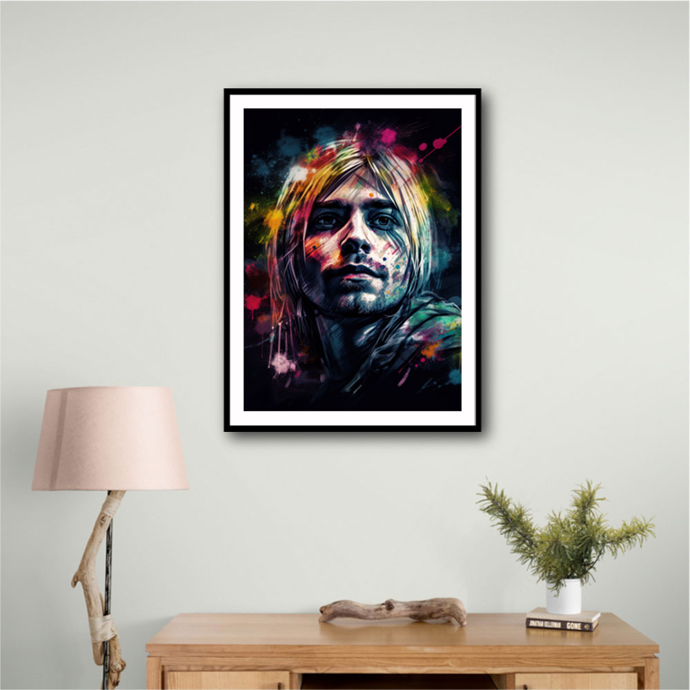 Kurt Cobain Wall Art