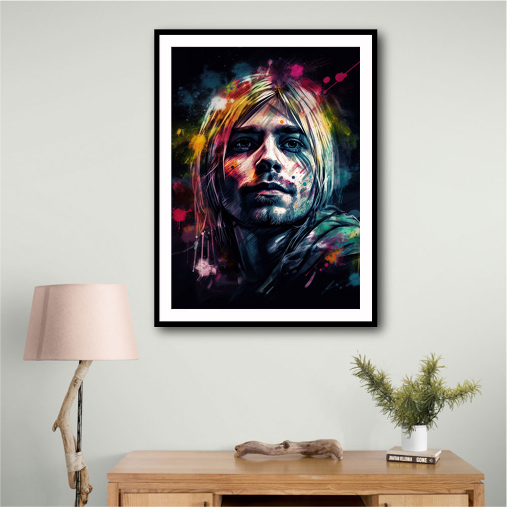 Kurt Cobain Wall Art