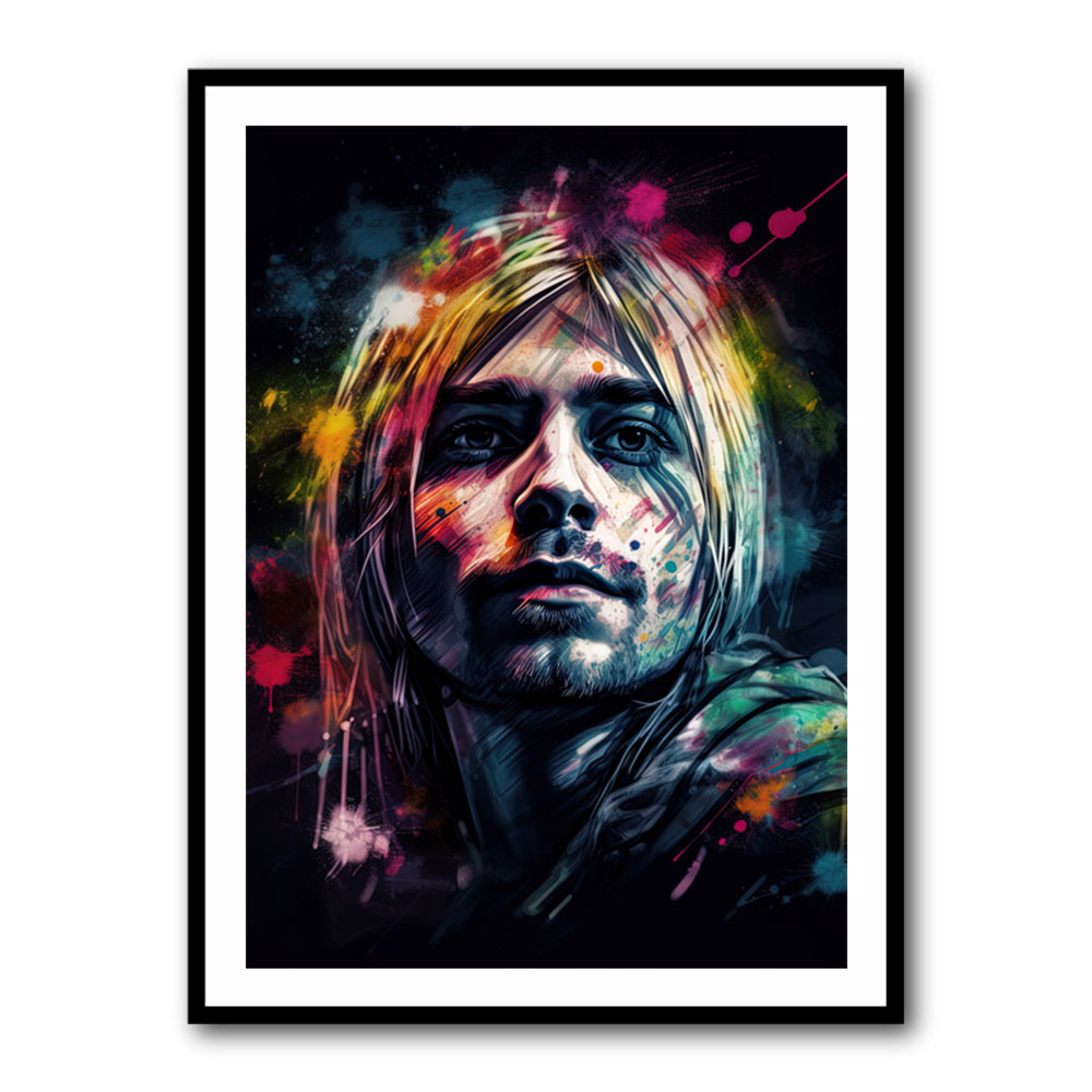 Kurt Cobain Wall Art