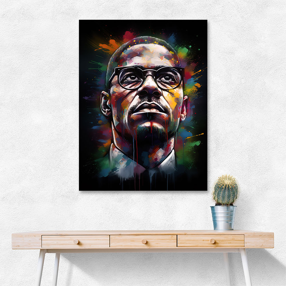 Malcolm X Wall Art