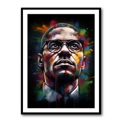 Malcolm X Wall Art